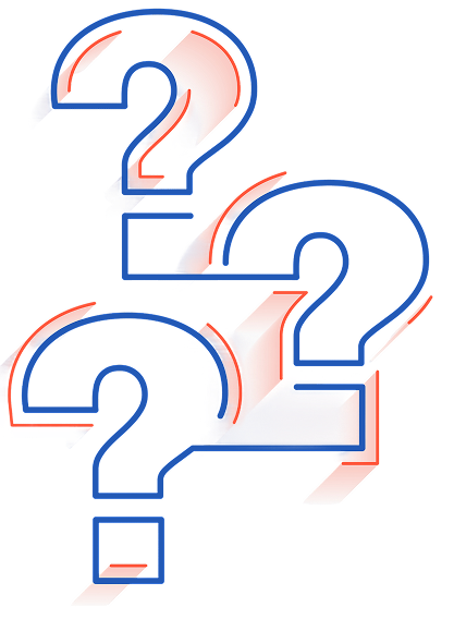 Question marks illustration